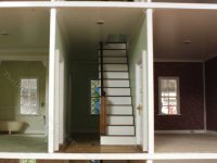 (image for) Assembled Williamsburg Colonial Dollhouse