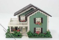 (image for) Assembled 144th Inch Scale Summer House Dollhouse