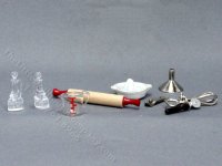(image for) Miniature Set of Kitchen Utensils for Dollhouses