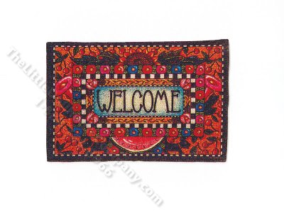 (image for) Miniature Welcome Mat for Dollhouses