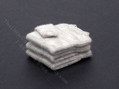 (image for) Miniature Gentleman's Stacked Sweaters by Judith Blondell