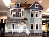 (image for) Vintage Assembled Country Victorian Dollhouse