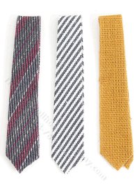 (image for) Miniature Set of 3 Ties for Dollhouses