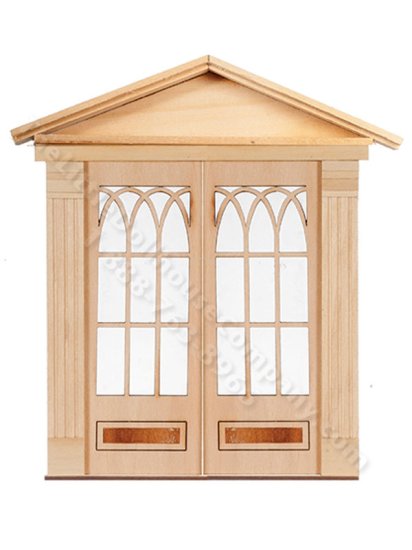 (image for) Dollhouse Arch Double Door