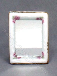 (image for) Miniature China Mirror for Dollhouses