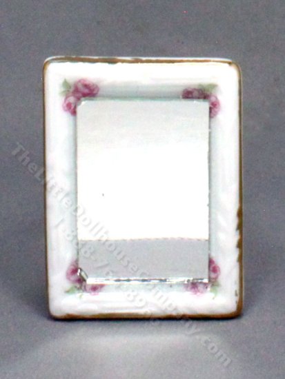 (image for) Miniature China Mirror for Dollhouses