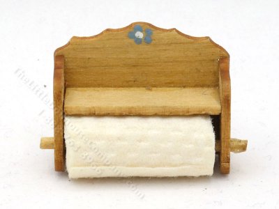 (image for) Miniature Paper Towel Holder with Shelf