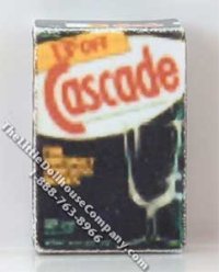 (image for) Miniature Replica Box of Dishwasher Detergent for Dollhouses