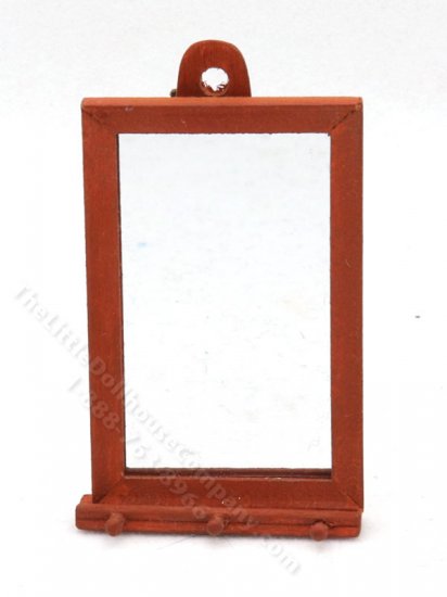 (image for) Miniature Handcrafted Mirror with Pegs