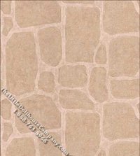 (image for) As Is Beige Cobblestone Miniature Wallpaper for Dollhouses