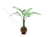 (image for) Miniature Potted Palm Tree for Dollhouses