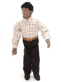 (image for) Miniature Porcelain 'Bruno' Doll by Patsy Thomas