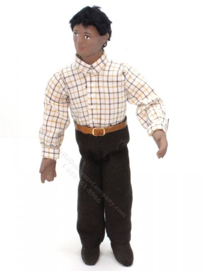 (image for) Miniature Porcelain 'Bruno' Doll by Patsy Thomas