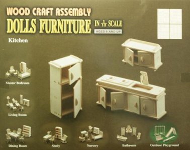 (image for) DIY Miniature Furniture Kit - Kitchen