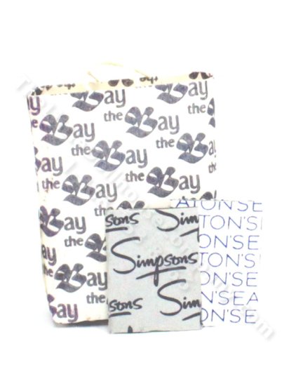 (image for) Miniature Set of Bay, Eaton's, and Simpsons Bags for Dollhouses