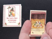 (image for) Miniature Pop Up Book: The Twelve Days of Christmas