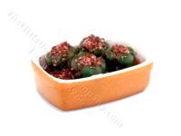 (image for) Miniature Roasted Stuffed Peppers for Dollhouses