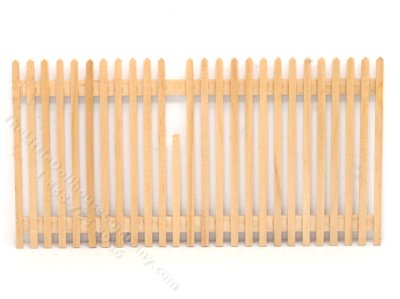(image for) As Is Single Picket Fence for Dollhouse Scale Models
