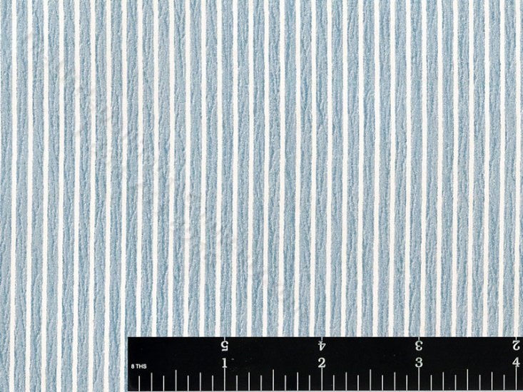 (image for) Blue Stripe Miniature Wallpaper for Dollhouses