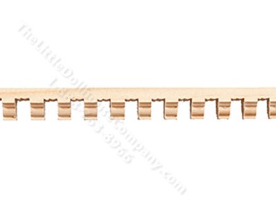 (image for) Classic Dental Molding for Dollhouses