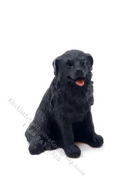(image for) Miniature Newfoundland Dog for Dollhouses