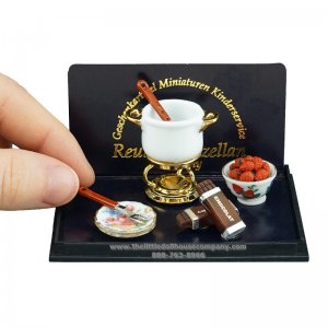 (image for) Miniature Chocolate Fondue Set