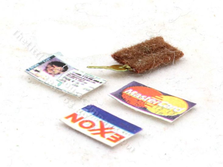 (image for) Miniature Credit Cards and House Key