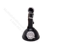 (image for) Miniature Antique Style Rotary Stick Telephone for Dollhouses