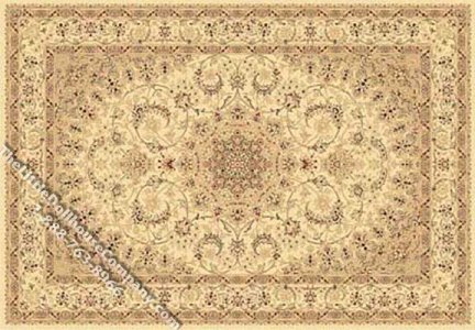 (image for) Dollhouse Scale Model Rectangular Traditional Rug