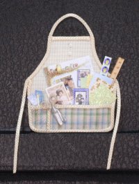 (image for) Miniature Cream Crafting Smock by Cheryl Warder