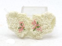 (image for) Miniature White Hand Knit Bolero Jacket