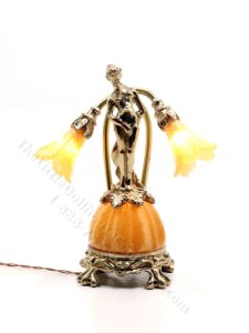 (image for) Miniature Bronze Ricarda Coral Dome Lamp by Jim Pounder