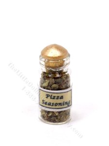 (image for) Miniature Pizza Seasoning Spice Jar