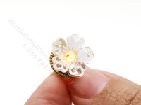 (image for) Miniature Flower Ceiling/Wall Light for Dollhouses