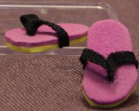(image for) Miniature Flip Flops by Amy Robinson from All Through The House