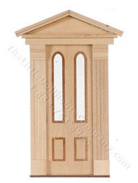 (image for) Dollhouse 2 Glass Cutout Federal Door
