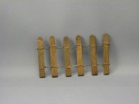 (image for) Miniature Wooden Fence