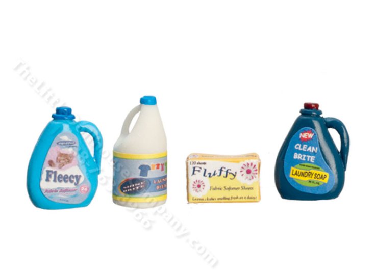 (image for) Miniature Laundry Set for Dollhouses