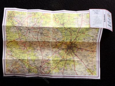 (image for) Miniature Map of Leicester for Dollhouses