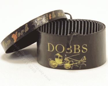 (image for) Miniature Recreation of Vintage Oval Dobbs Hat Box