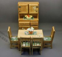 (image for) Dollhouse Miniature Kitchen Set (6pc)