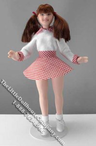 (image for) Girl in Cheerleader Outfit by Cindy's Dolls