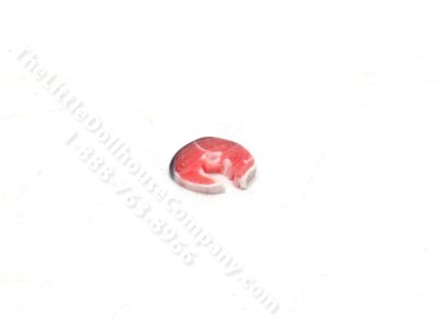 (image for) Miniature Pink Salmon Steak for Dollhouses