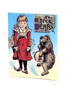 (image for) Miniature "Goldilocks and the 3 Bears" Book for Dollhouses