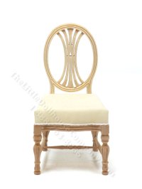(image for) Miniature Dianna Gustavian Chair for Dollhouses