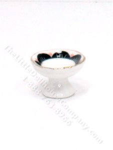 (image for) Miniature Porcelain Cake Pedestal for Dollhouses