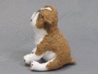 (image for) Miniature Bulldog Dog by Marie W. Evans - Brown