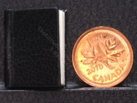 (image for) Miniature Book: 'De Arte Heraldica' Bound in Black