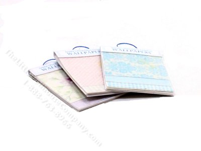 (image for) Miniature Book of Wallpaper Samples for Dollhouses (1pc)