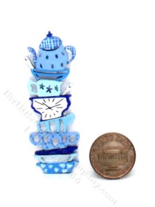 (image for) Miniature Tea Time Wall Decoration Kit by Pierluigi